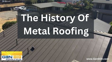 1800's house with metal roof|history of metal roofs.